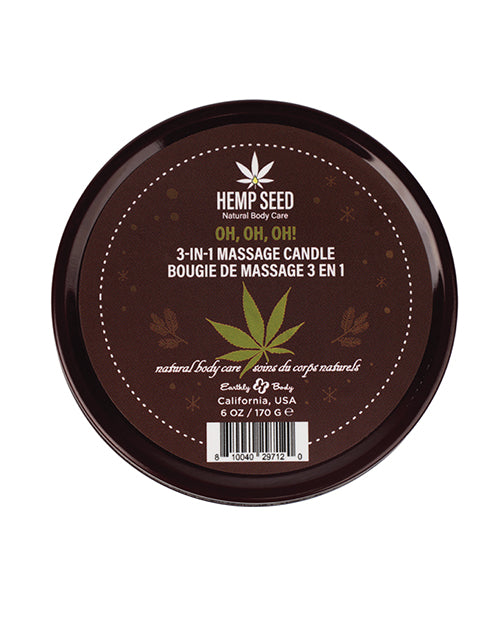Oh, Oh, Oh Massage Candle