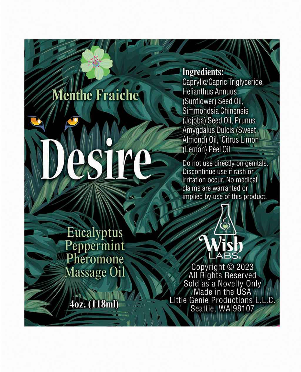 Desire Massage Oil