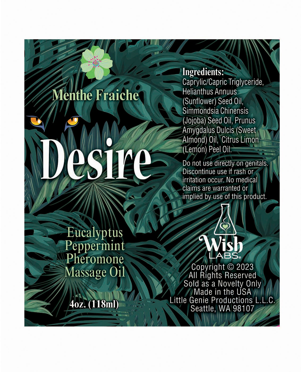 Desire Massage Oil