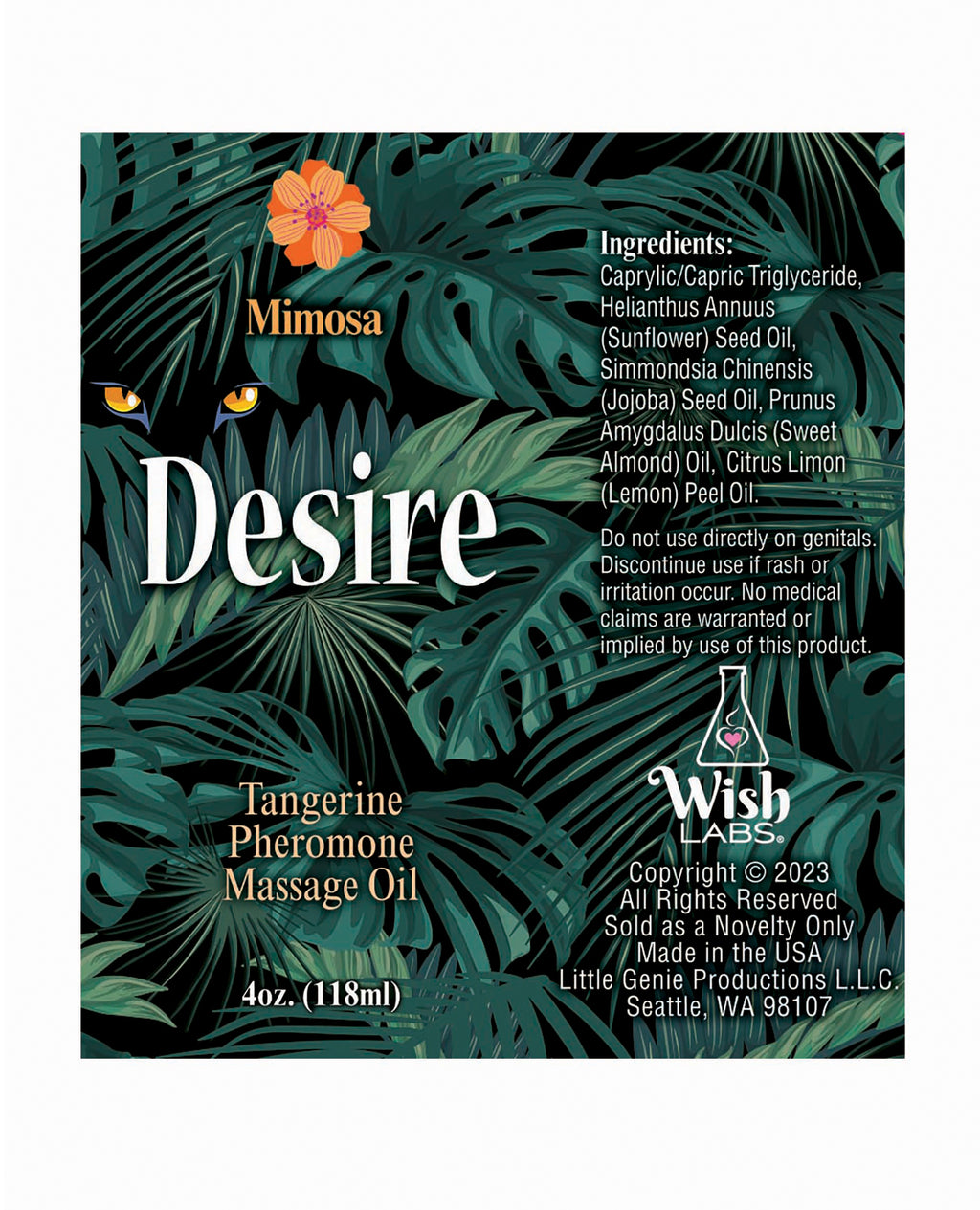 Desire Massage Oil
