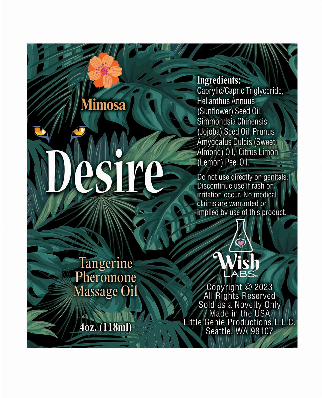 Desire Massage Oil