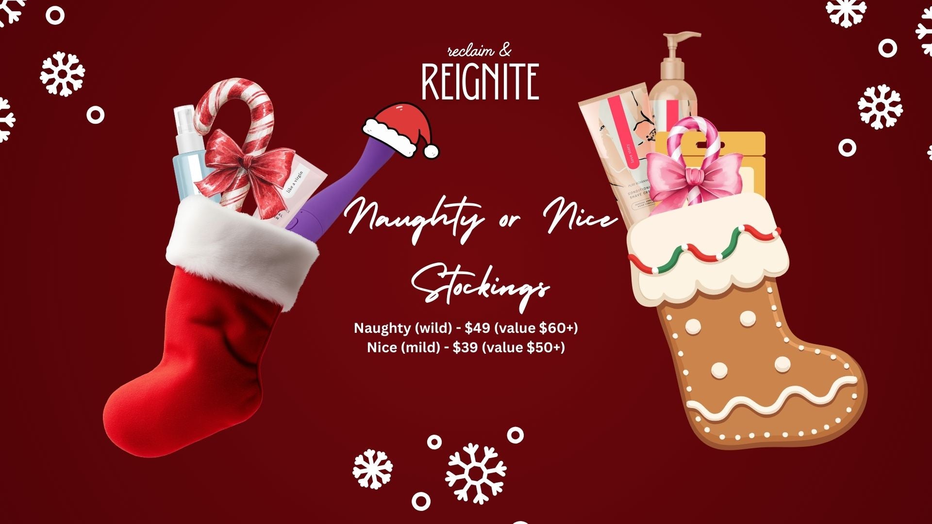 Naughty Holiday Stocking